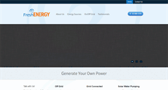 Desktop Screenshot of freshenergy.co.nz